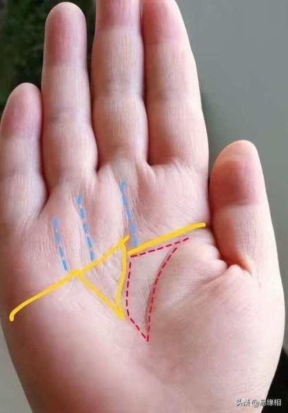 横财运手相图怎么看_哪些纹路代表横财
