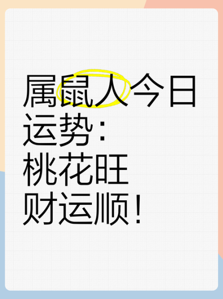 2019属鼠人每月运势详解_属鼠人2019年每月运势如何