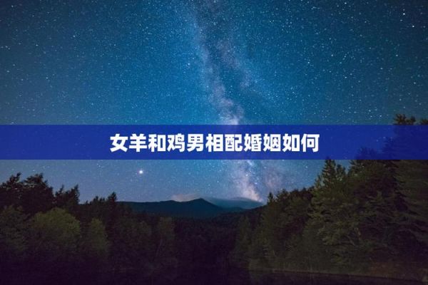女鸡和男羊的属相合不合_婚姻配对好吗