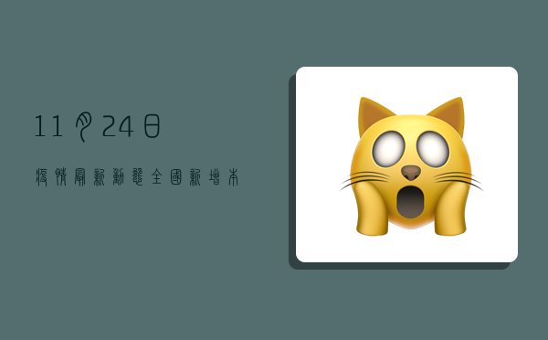 11月24日疫情最新动态，全国新增本土病例数创新高，防控形势依然严峻