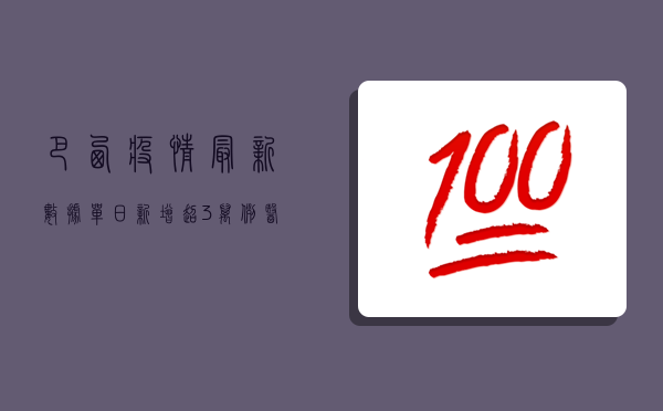 巴西疫情最新数据，单日新增超30万，死亡病例逼近100万