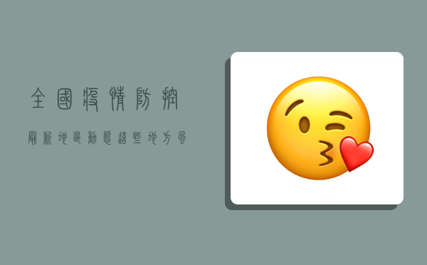 全国疫情防控最新地区动态，这些地方风险等级高，出行需谨慎！